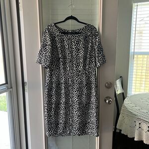 Talbots Women’s Dress 14 Animal Print